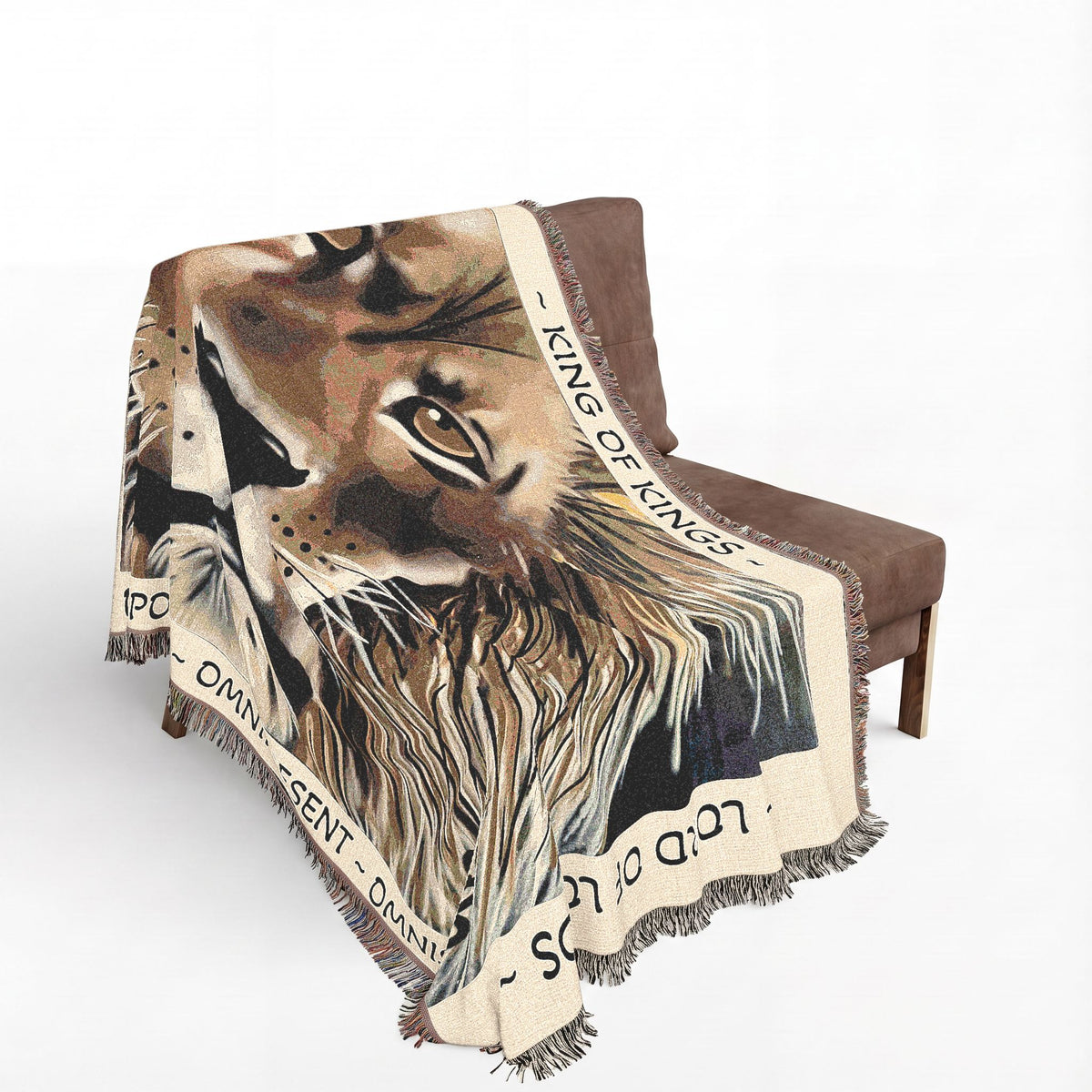 King of Kings Woven Blanket