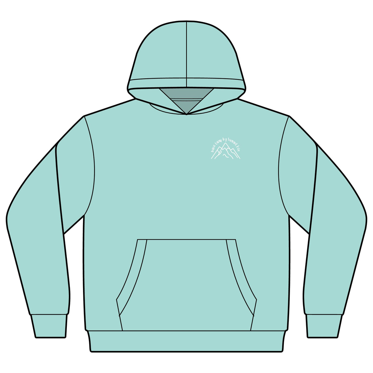 Base Camp by Summit Life: Youth Midweight Hooded Sweatshirt - Knit Together