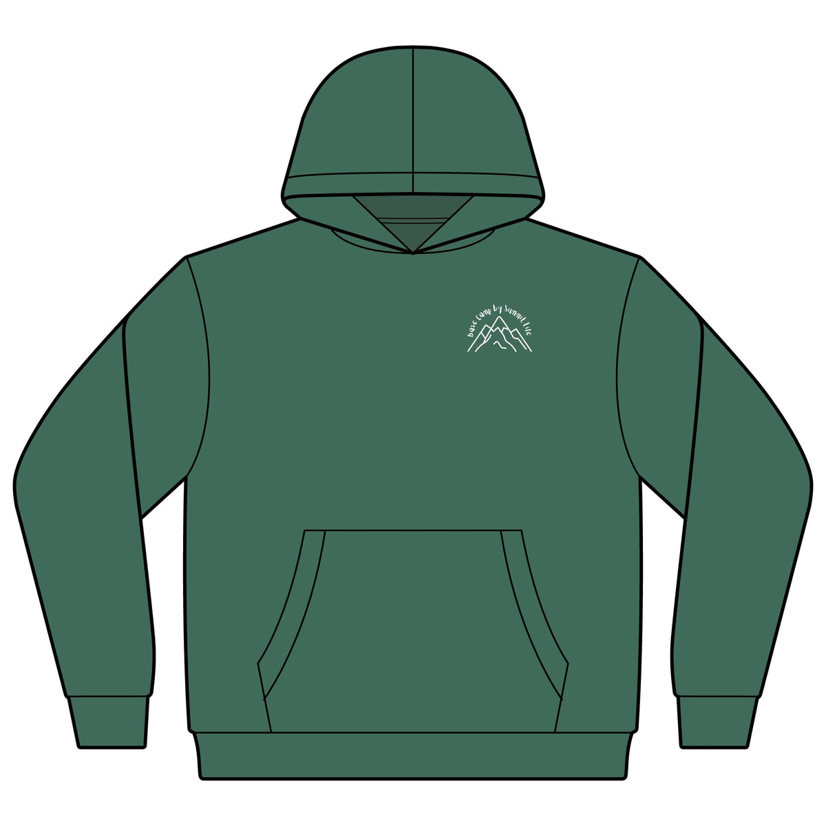 Base Camp by Summit Life: Youth Midweight Hooded Sweatshirt - Knit Together