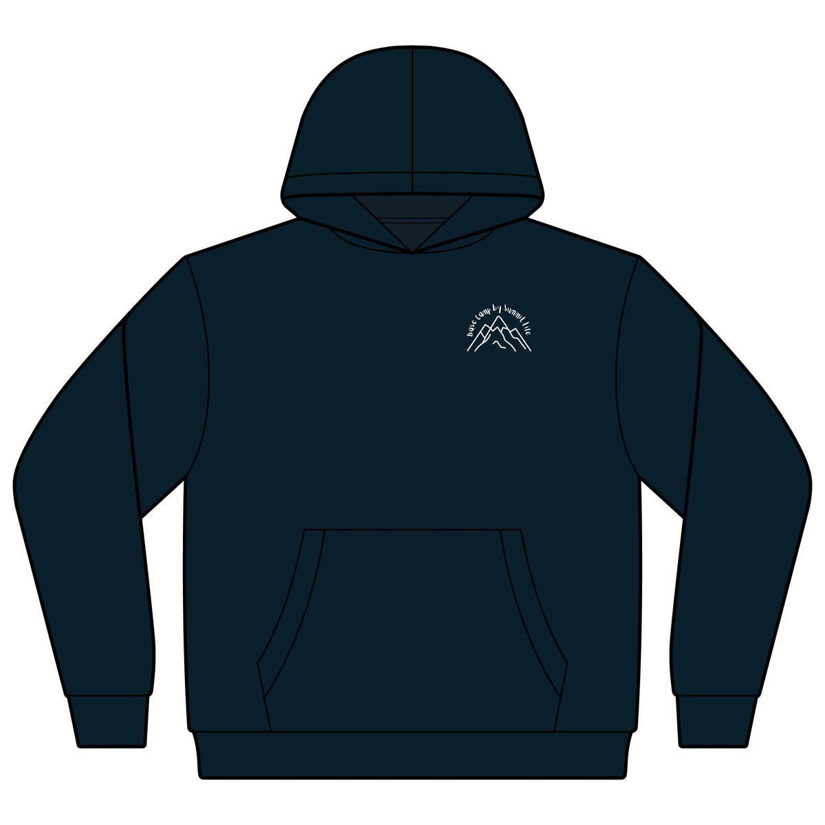Base Camp by Summit Life: Youth Midweight Hooded Sweatshirt - Knit Together