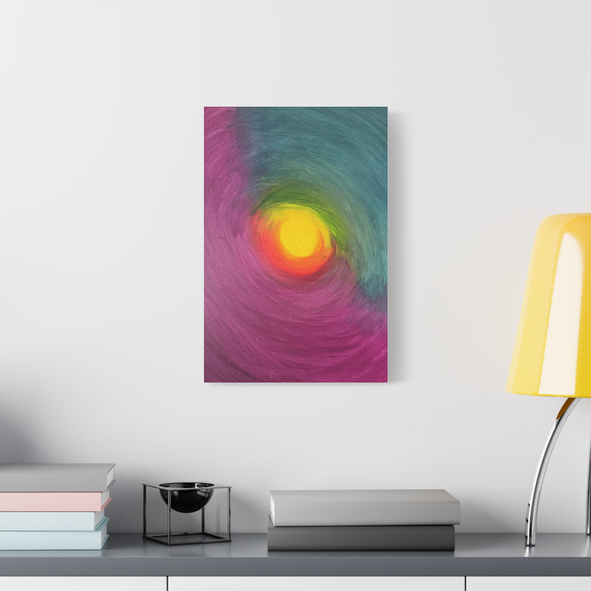 Let There Be Light, Print - 12X18 Vertical Matte Canvas, Stretched