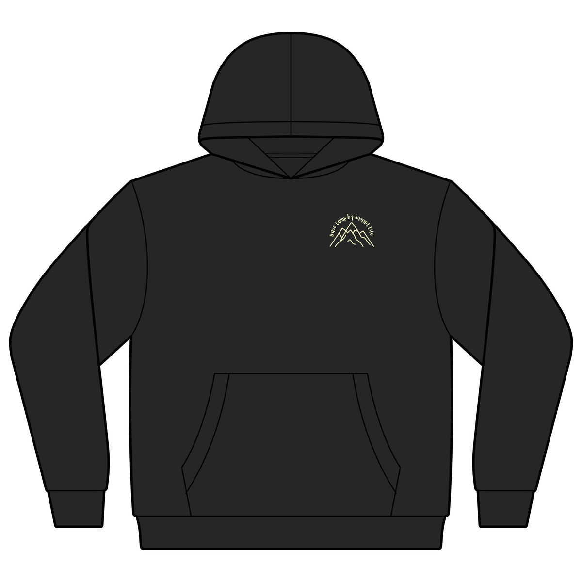Base Camp by Summit Life: Youth Midweight Hooded Sweatshirt - Knit Together