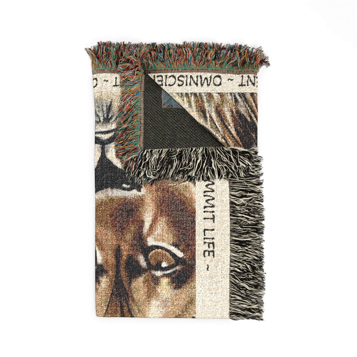 King of Kings Woven Blanket