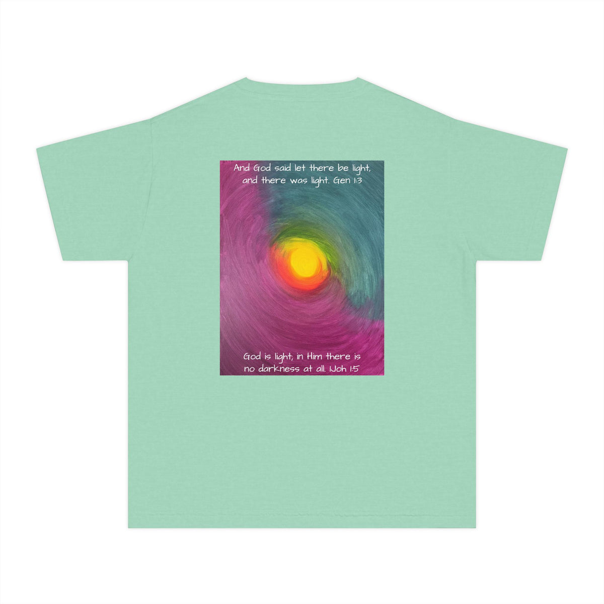 Base Camp by Summit Life: Youth Midweight Tee - Let there be light
