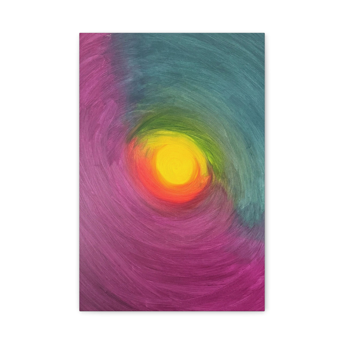 Let There Be Light, Print - 12X18 Vertical Matte Canvas, Stretched