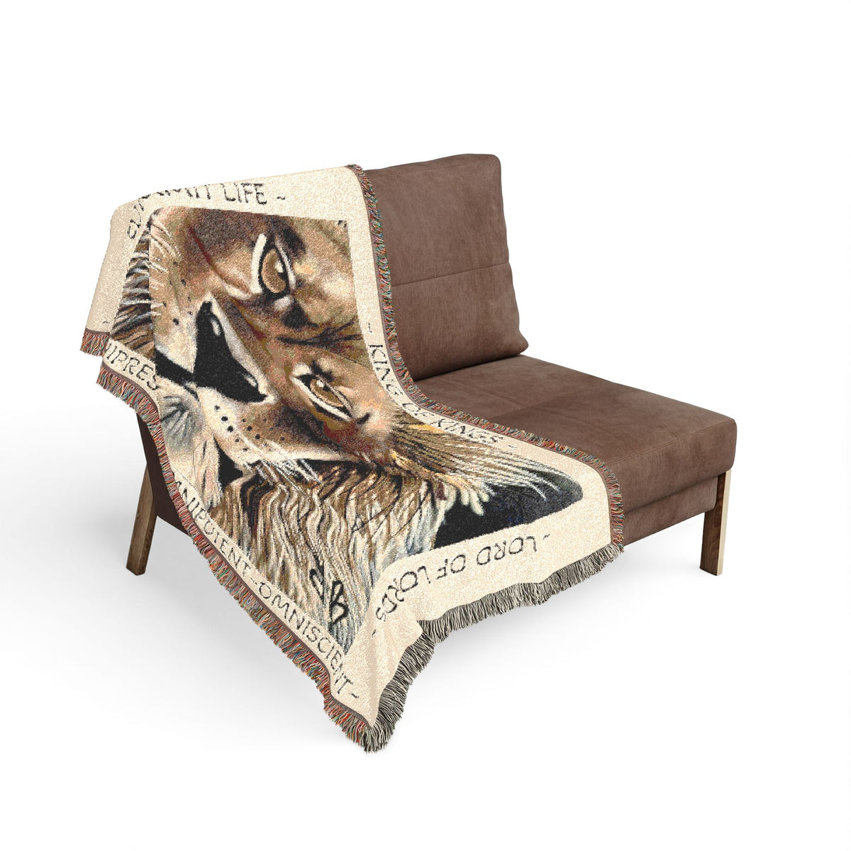 King of Kings Woven Blanket
