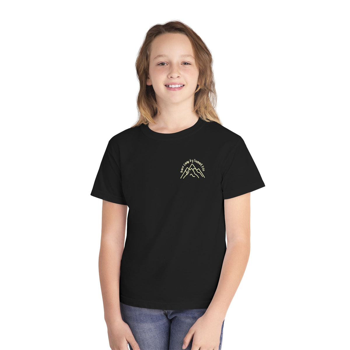Base Camp by Summit Life: Youth Midweight Tee - Let there be light