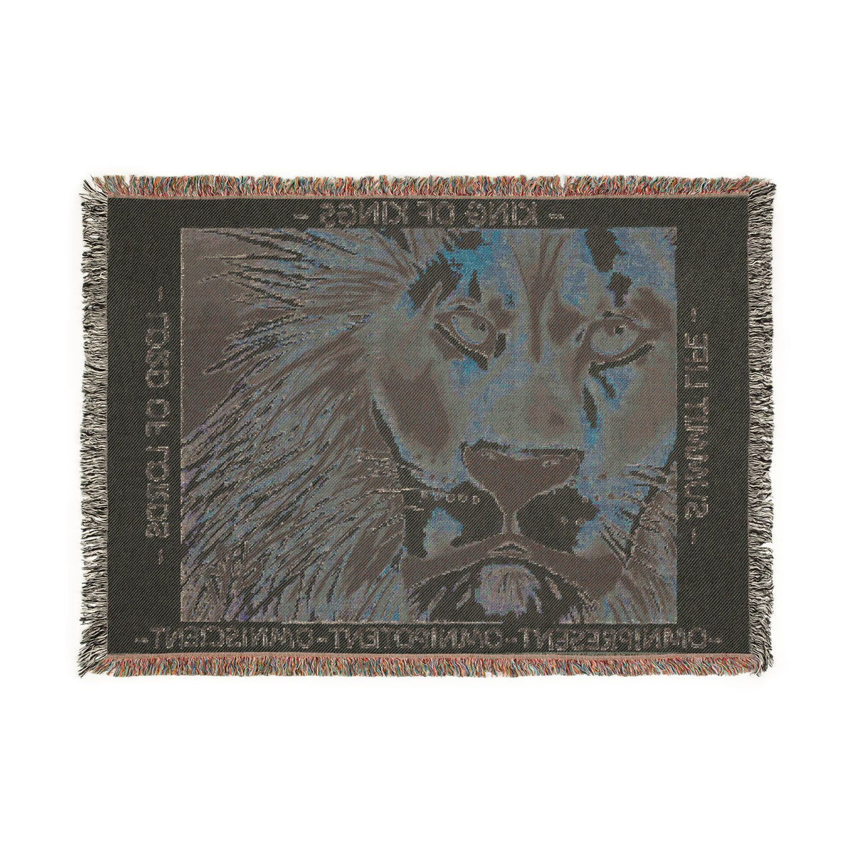 King of Kings Woven Blanket