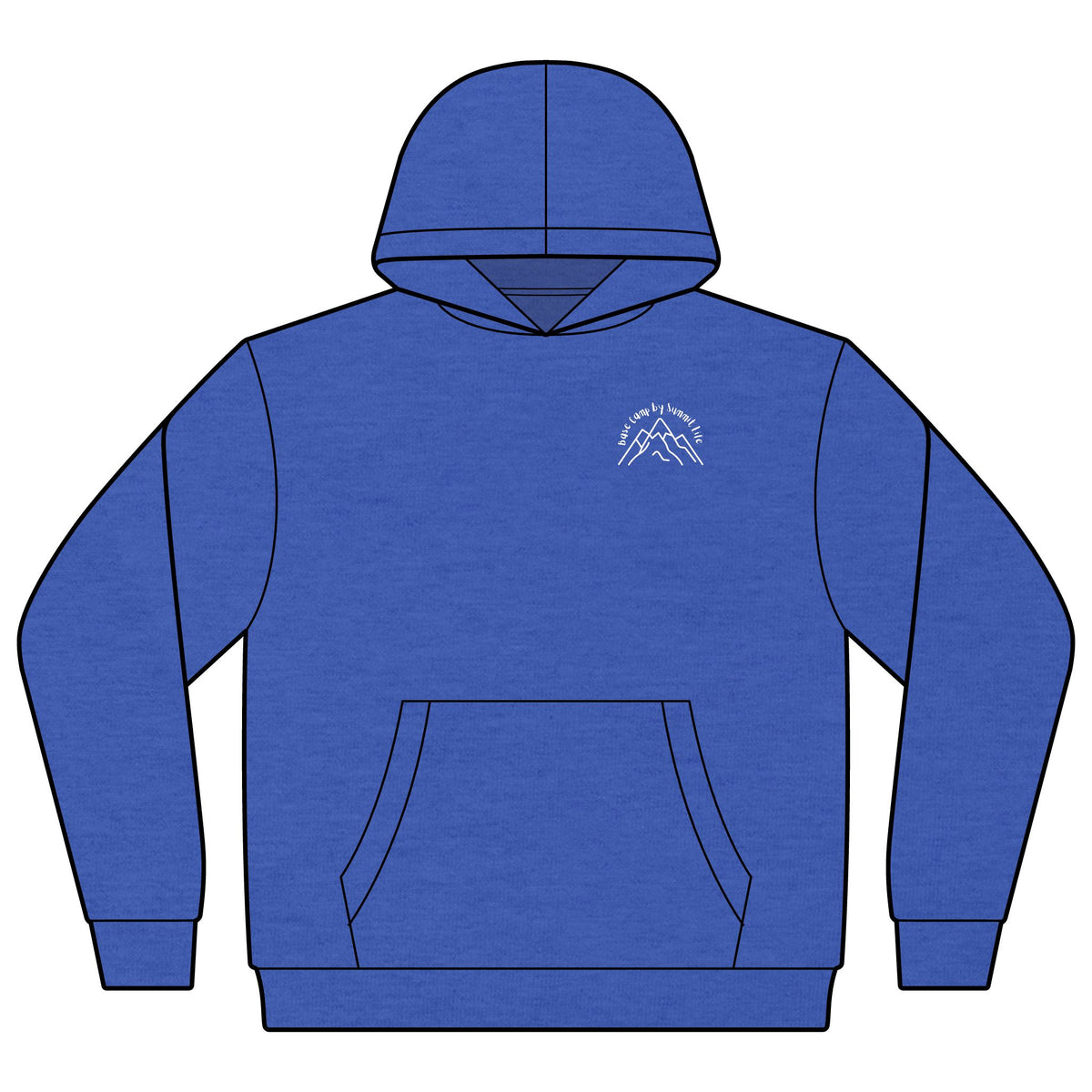 Base Camp by Summit Life: Youth Midweight Hooded Sweatshirt - Knit Together