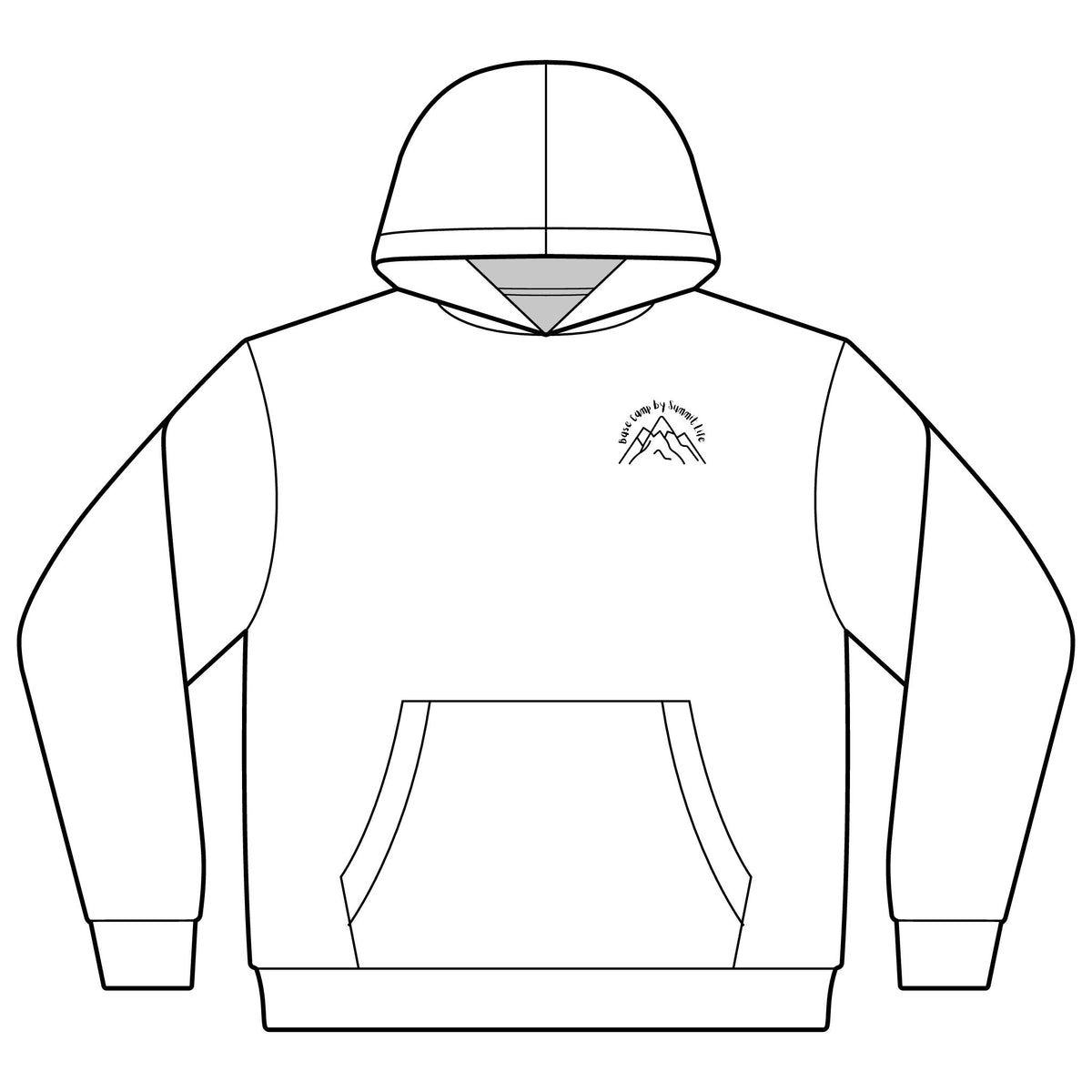 Base Camp by Summit Life: Youth Midweight Hooded Sweatshirt - Knit Together