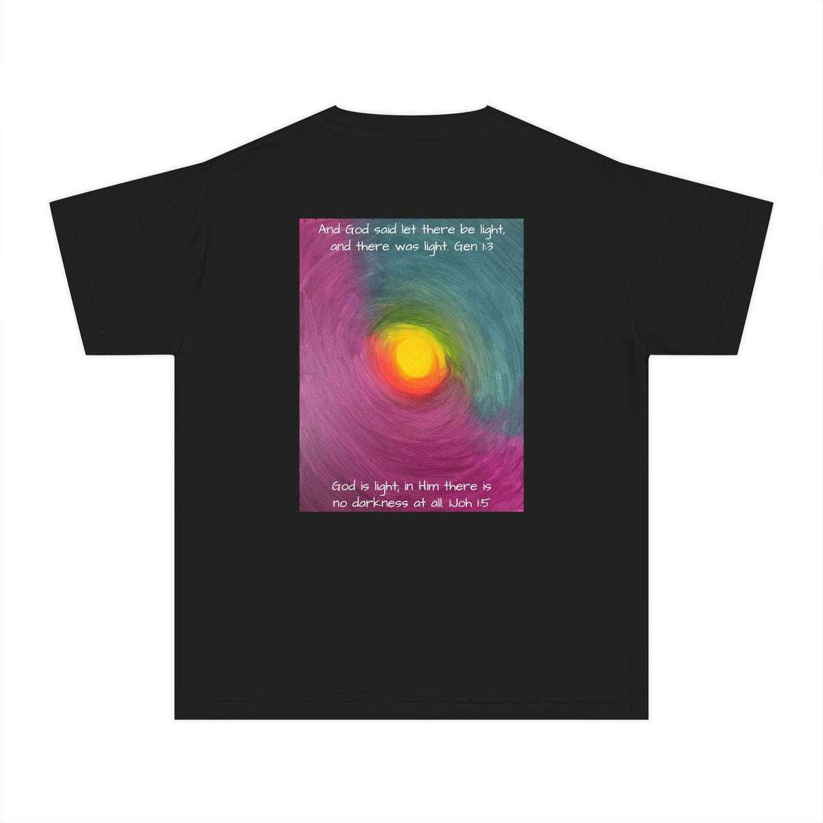 Base Camp by Summit Life: Youth Midweight Tee - Let there be light