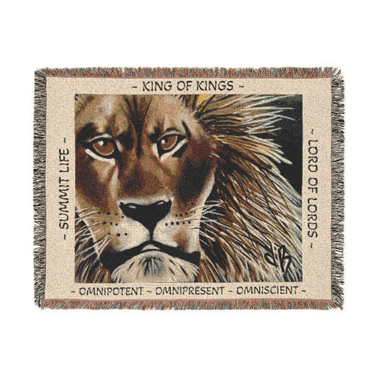 King of Kings Woven Blanket